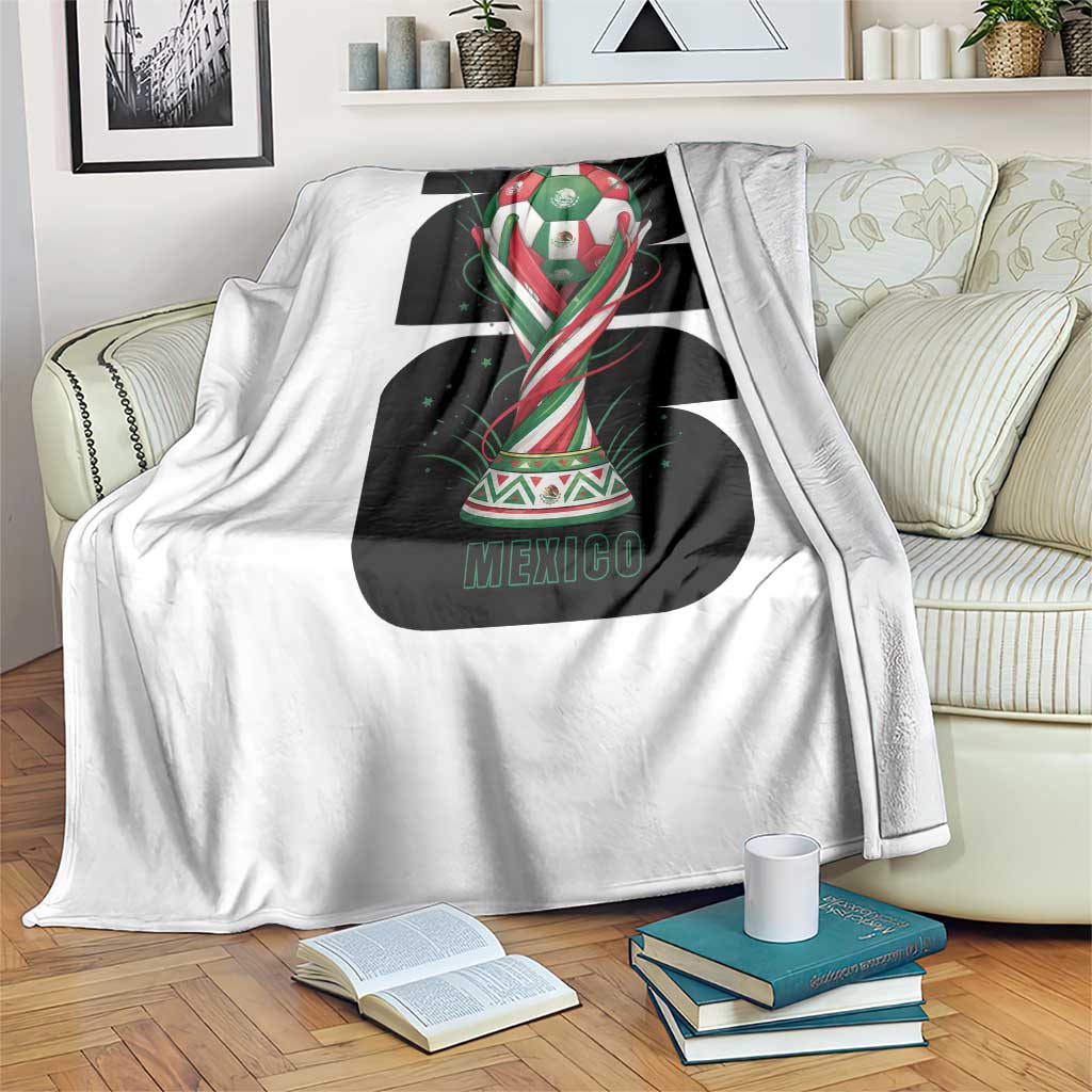 Proud Mexico National Soccer Lover Fan Gift Throw Blanket TS12 Print Your Wear