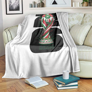 Proud Mexico National Soccer Lover Fan Gift Throw Blanket TS12 Print Your Wear