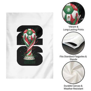 Proud Mexico National Soccer Lover Fan Gift Garden Flag TS12 Print Your Wear
