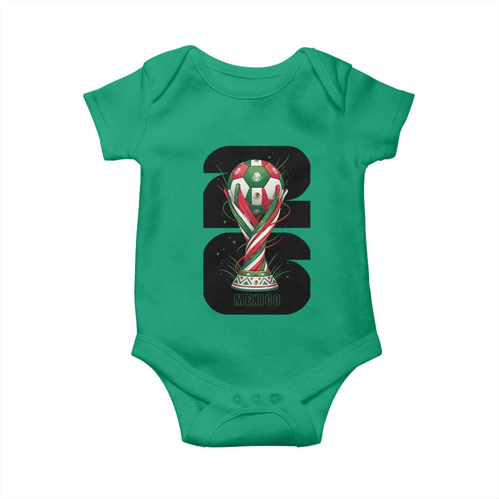 Proud Mexico National Soccer Lover Fan Gift Baby Onesie TS12 Irish Green Print Your Wear