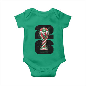 Proud Mexico National Soccer Lover Fan Gift Baby Onesie TS12 Irish Green Print Your Wear