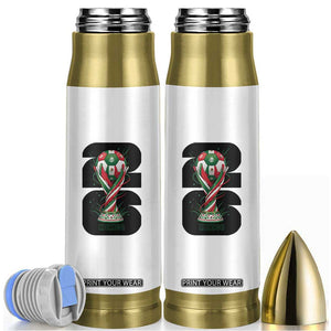 Proud Mexico National Soccer Lover Fan Gift Bullet Tumbler TS12 White Print Your Wear