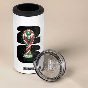 Proud Mexico National Soccer Lover Fan Gift 4 in 1 Can Cooler Tumbler TS12 Print Your Wear