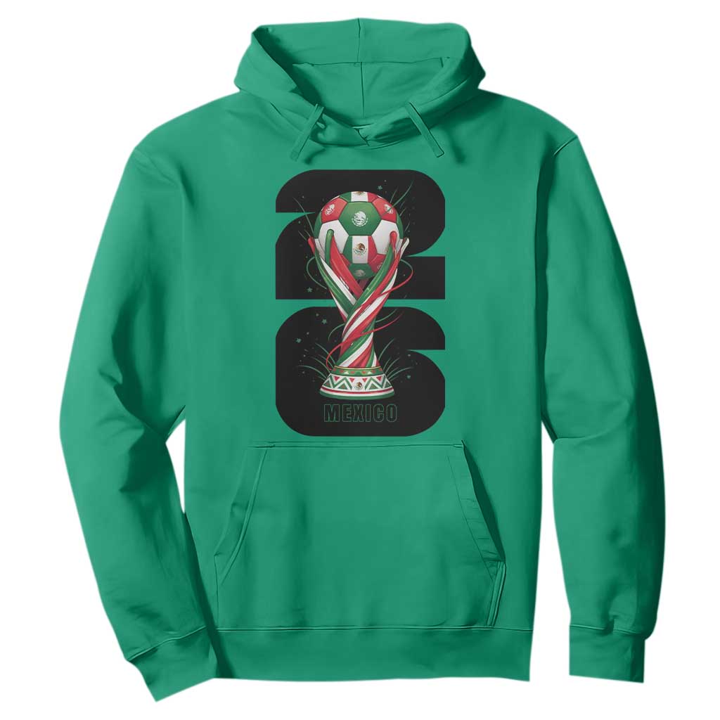 Proud Mexico National Soccer Lover Fan Gift Hoodie TS12 Irish Green Print Your Wear