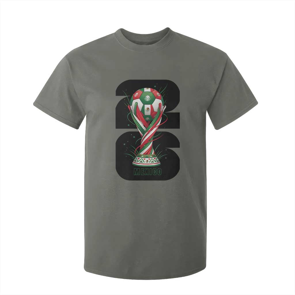 Proud Mexico National Soccer Lover Fan Gift T Shirt For Kid TS12 Military Green Print Your Wear
