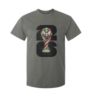 Proud Mexico National Soccer Lover Fan Gift T Shirt For Kid TS12 Military Green Print Your Wear