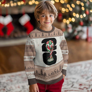 Proud Mexico National Soccer Lover Fan Gift Ugly Christmas Sweater TS12 Mocha Mousse Print Your Wear