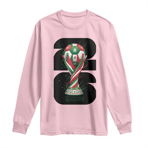 Proud Mexico National Soccer Lover Fan Gift Long Sleeve Shirt TS12 Light Pink Print Your Wear
