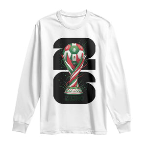 Proud Mexico National Soccer Lover Fan Gift Long Sleeve Shirt TS12 White Print Your Wear