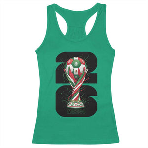 Proud Mexico National Soccer Lover Fan Gift Racerback Tank Top TS12 Irish Green Print Your Wear