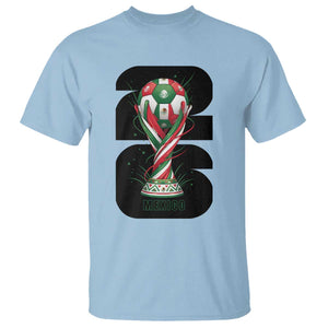 Proud Mexico National Soccer Lover Fan Gift T Shirt TS12 Light Blue Print Your Wear