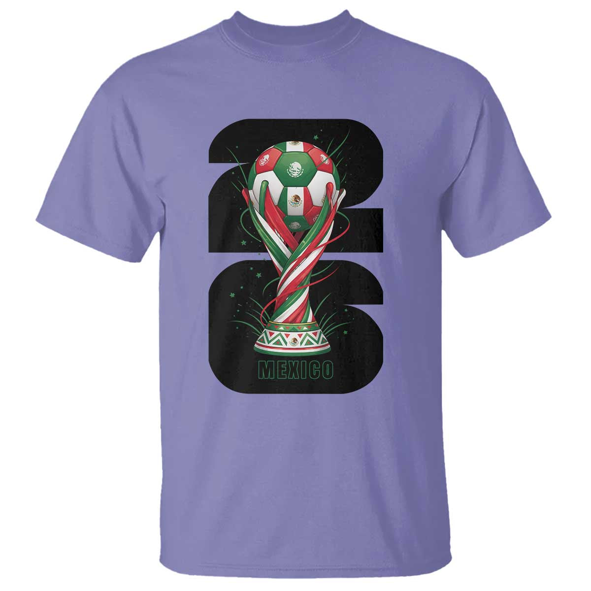 Proud Mexico National Soccer Lover Fan Gift T Shirt TS12 Violet Print Your Wear
