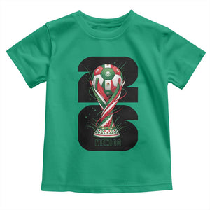Proud Mexico National Soccer Lover Fan Gift Toddler T Shirt TS12 Irish Green Print Your Wear