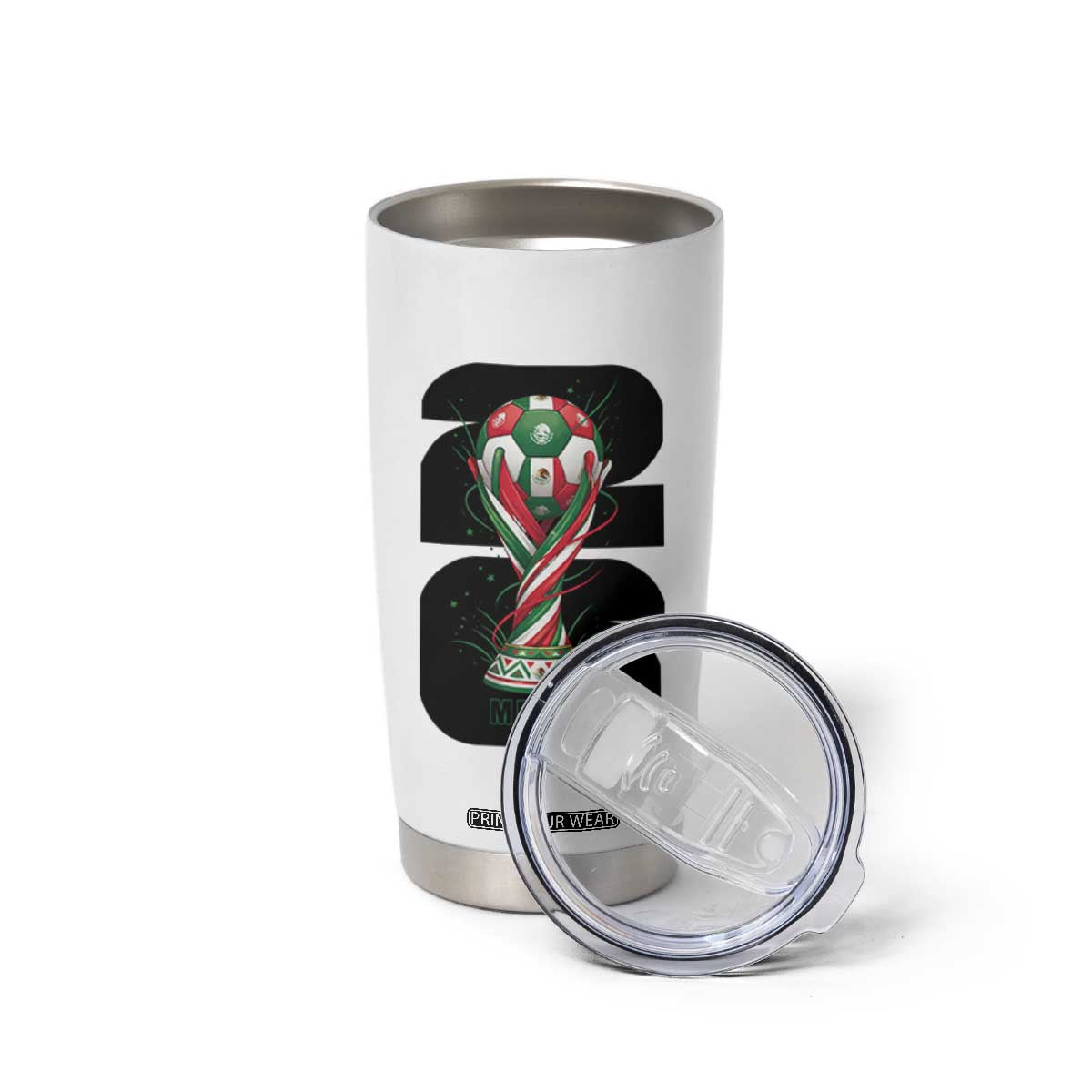 Proud Mexico National Soccer Lover Fan Gift Tumbler Cup TS12 Print Your Wear