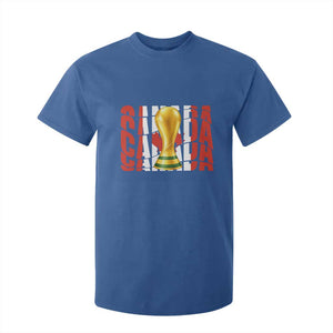 Proud Canada National Soccer Lover Fan Gift T Shirt For Kid TS12 Royal Blue Print Your Wear