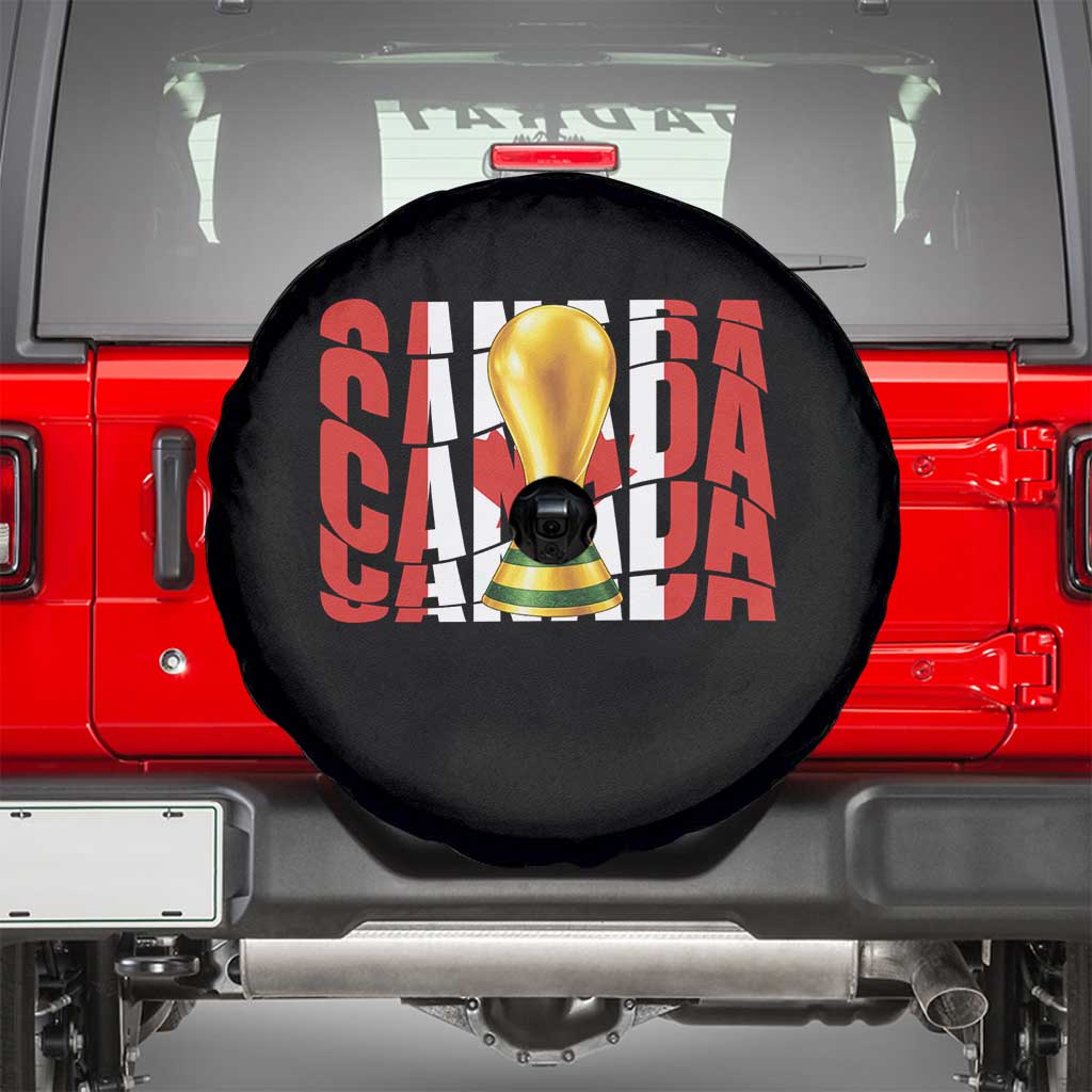 Proud Canada National Soccer Lover Fan Gift Spare Tire Cover TS12 Black Print Your Wear
