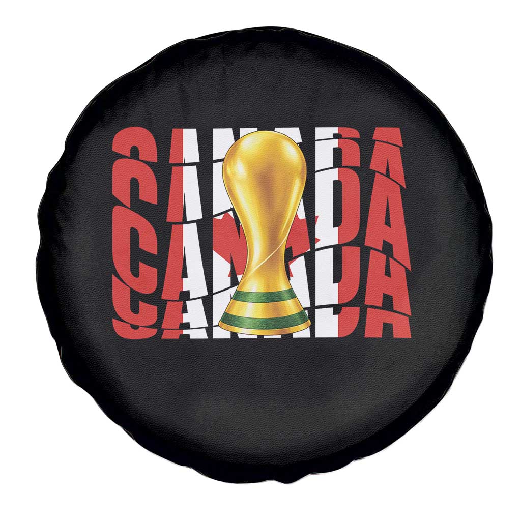 Proud Canada National Soccer Lover Fan Gift Spare Tire Cover TS12 Print Your Wear