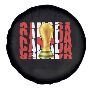 Proud Canada National Soccer Lover Fan Gift Spare Tire Cover TS12 Print Your Wear