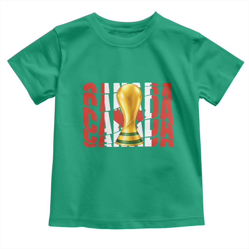 Proud Canada National Soccer Lover Fan Gift Toddler T Shirt TS12 Irish Green Print Your Wear