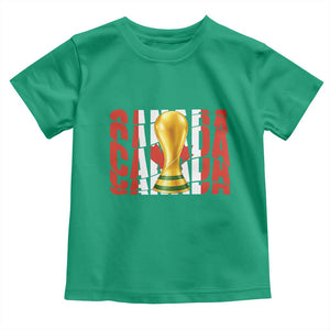 Proud Canada National Soccer Lover Fan Gift Toddler T Shirt TS12 Irish Green Print Your Wear