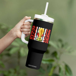 Proud Canada National Soccer Lover Fan Gift Tumbler With Handle TS12 Print Your Wear