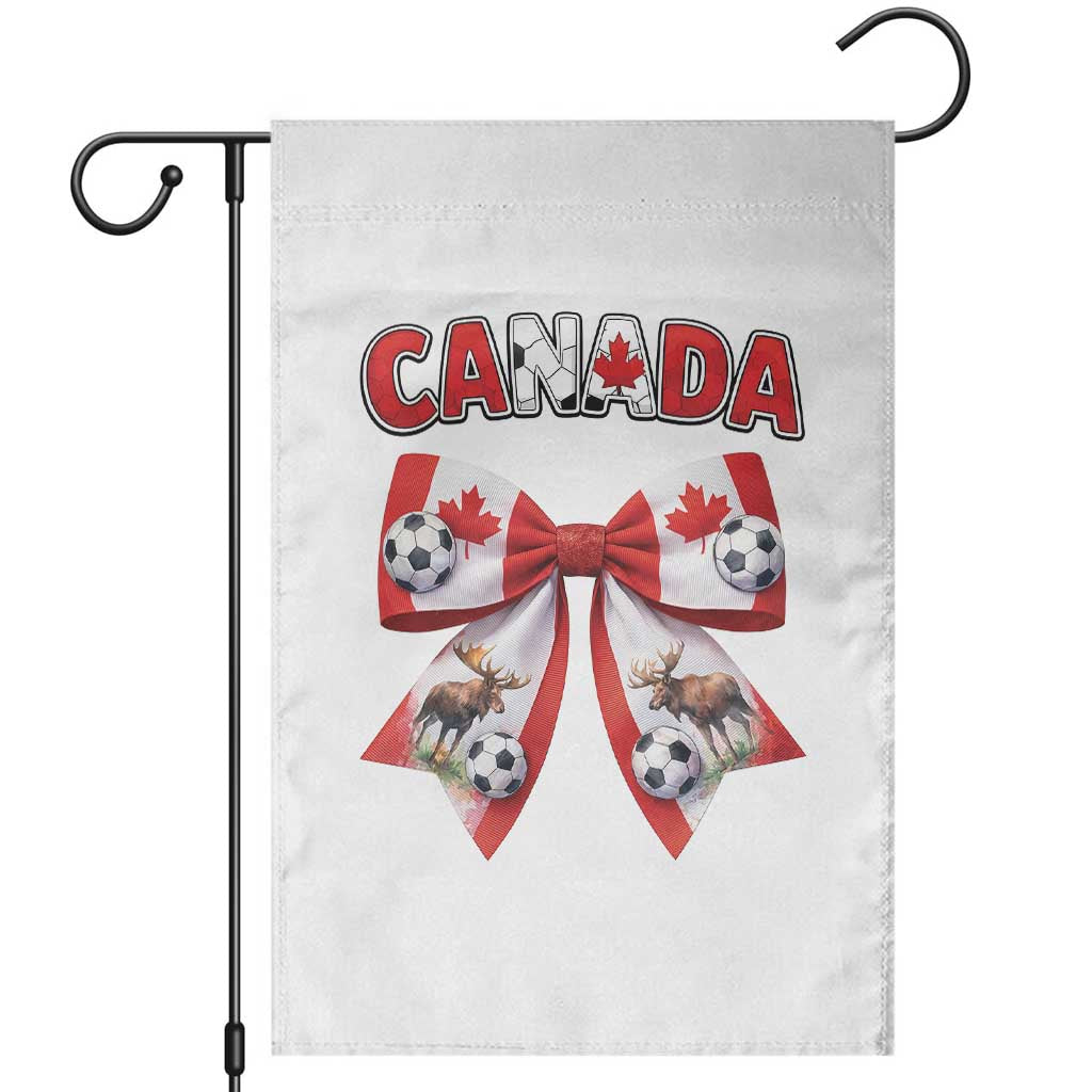 Proud Canadian National Soccer Lover Garden Flag Football Fan Gift TS12 White Print Your Wear