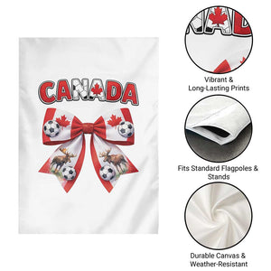 Proud Canadian National Soccer Lover Garden Flag Football Fan Gift TS12 Print Your Wear