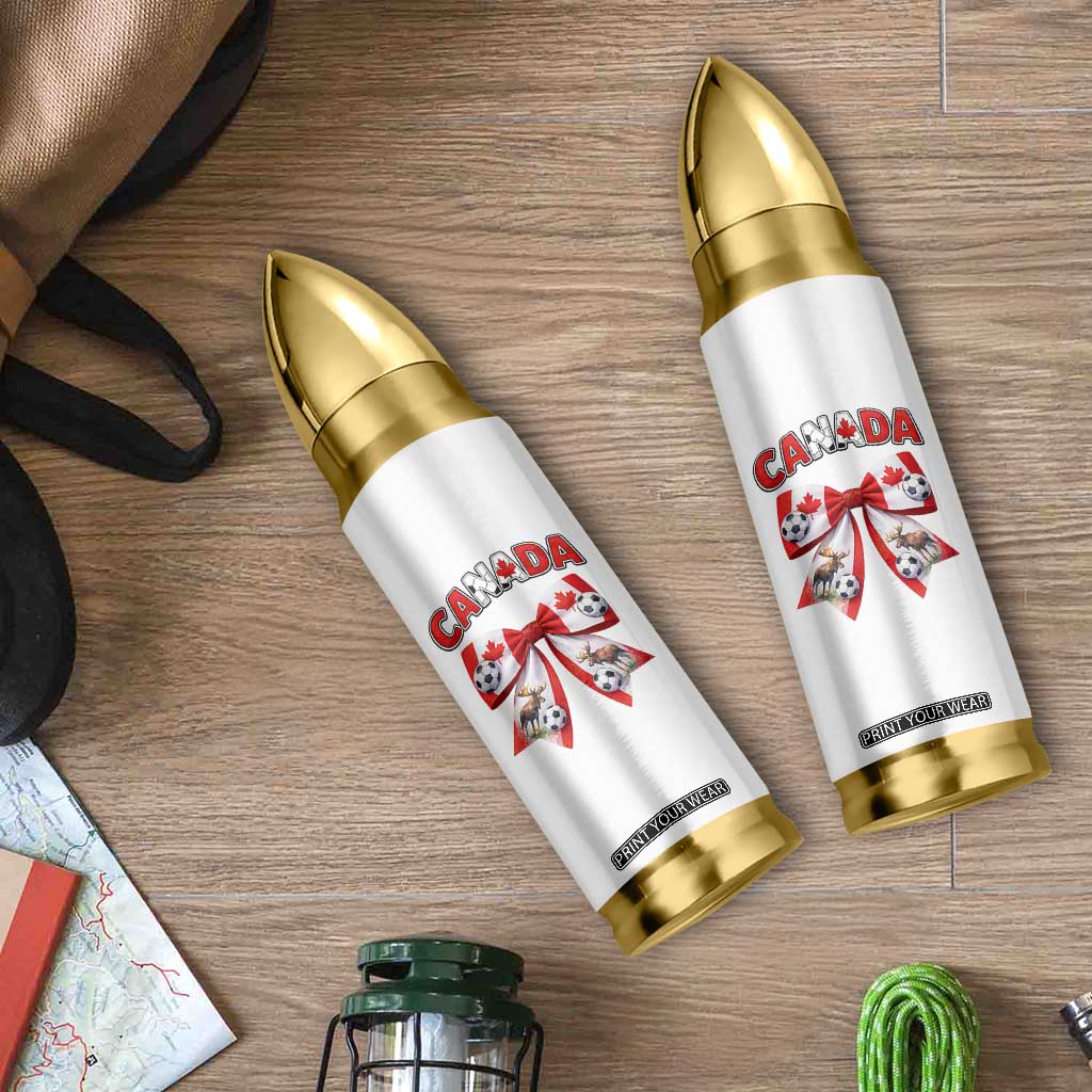 Proud Canadian National Soccer Lover Bullet Tumbler Football Fan Gift TS12 Print Your Wear