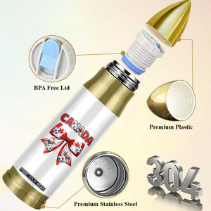Proud Canadian National Soccer Lover Bullet Tumbler Football Fan Gift TS12 Print Your Wear