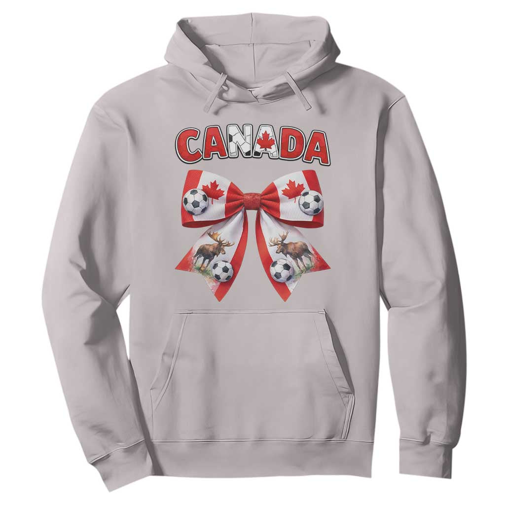 Proud Canadian National Soccer Lover Hoodie Football Fan Gift TS12 Ice Gray Print Your Wear