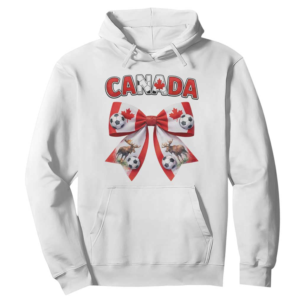 Proud Canadian National Soccer Lover Hoodie Football Fan Gift TS12 White Print Your Wear