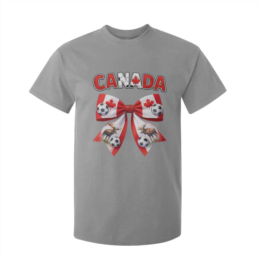 Proud Canadian National Soccer Lover T Shirt For Kid Football Fan Gift TS12 Sport Gray Print Your Wear