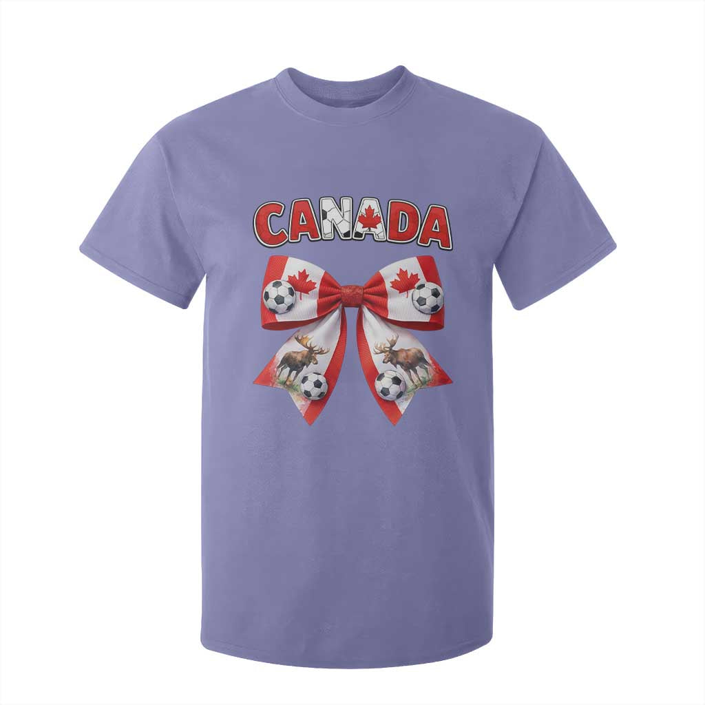 Proud Canadian National Soccer Lover T Shirt For Kid Football Fan Gift TS12 Violet Print Your Wear