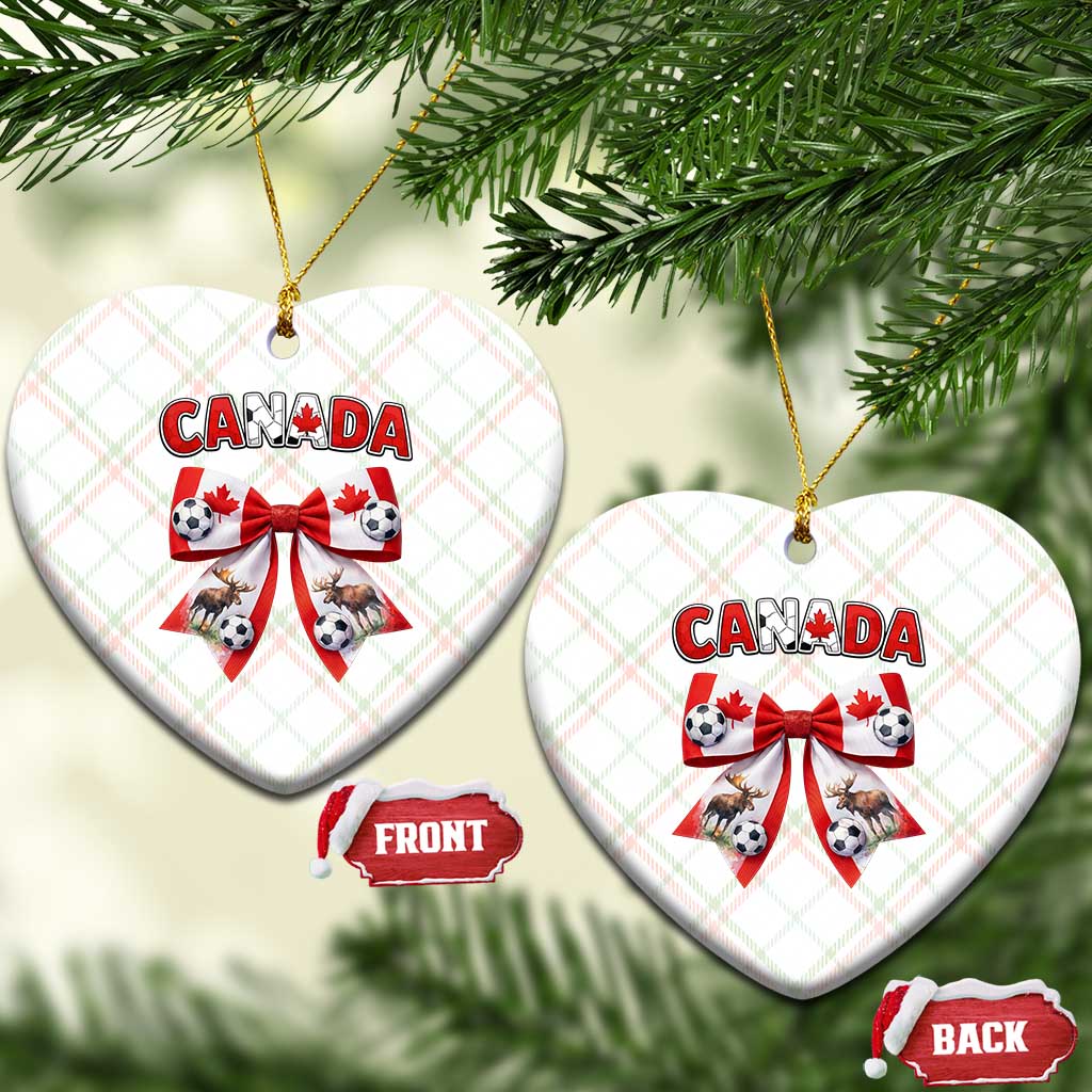 Proud Canadian National Soccer Lover Ceramic Ornament Football Fan Gift TS12 Print Your Wear