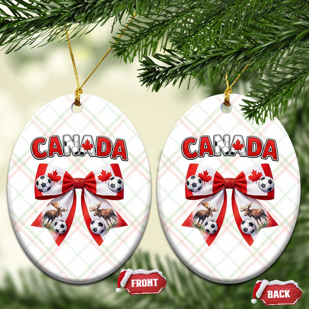 Proud Canadian National Soccer Lover Ceramic Ornament Football Fan Gift TS12 Print Your Wear