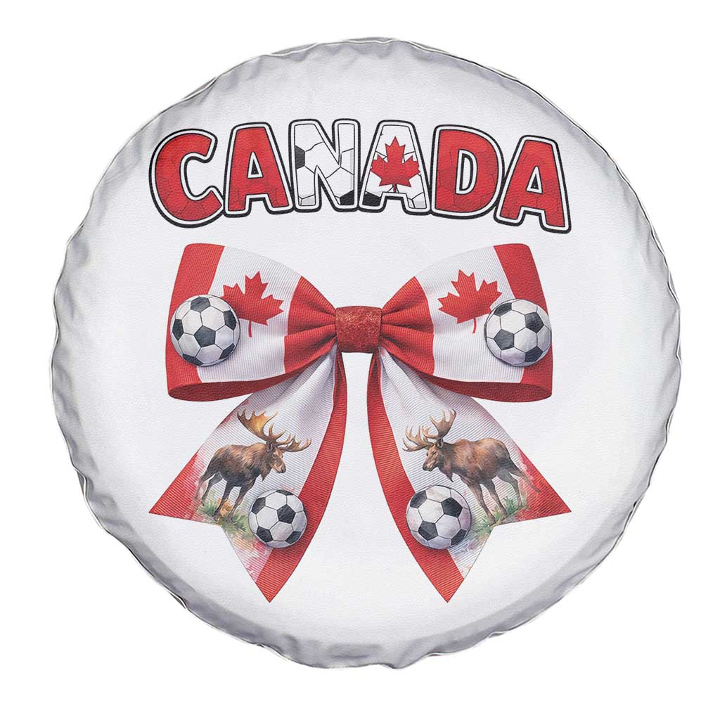 Proud Canadian National Soccer Lover Spare Tire Cover Football Fan Gift TS12 Print Your Wear