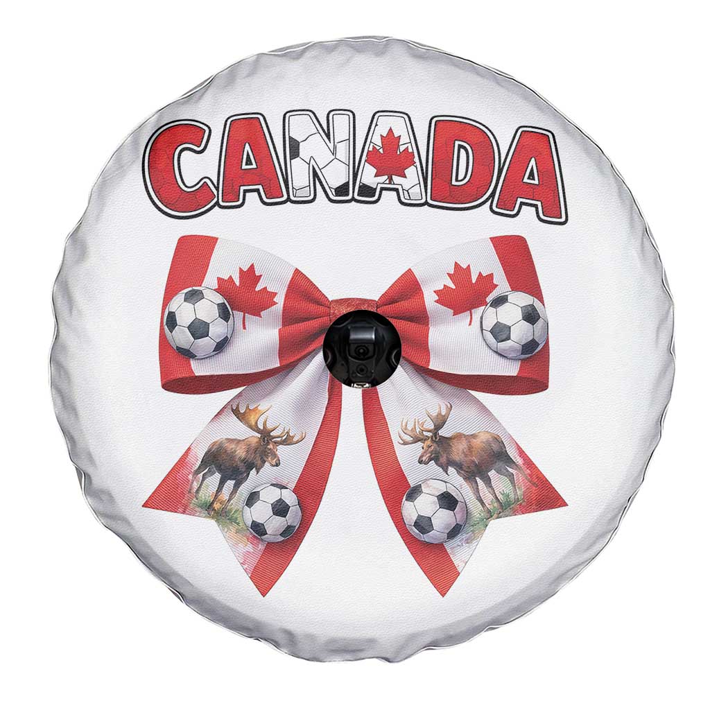 Proud Canadian National Soccer Lover Spare Tire Cover Football Fan Gift TS12 Print Your Wear