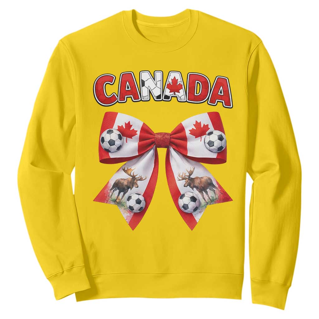 Proud Canadian National Soccer Lover Sweatshirt Football Fan Gift TS12 Daisy Print Your Wear