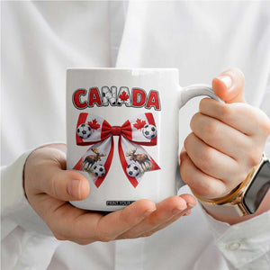 Proud Canadian National Soccer Lover Coffee Mug Football Fan Gift TS12 Print Your Wear