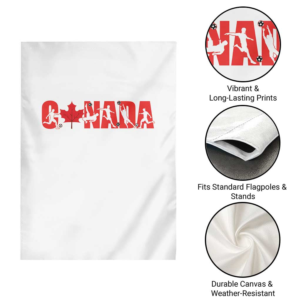 Canada National Soccer Lover Garden Flag Proud Canadian Fan Gift TS12 Print Your Wear