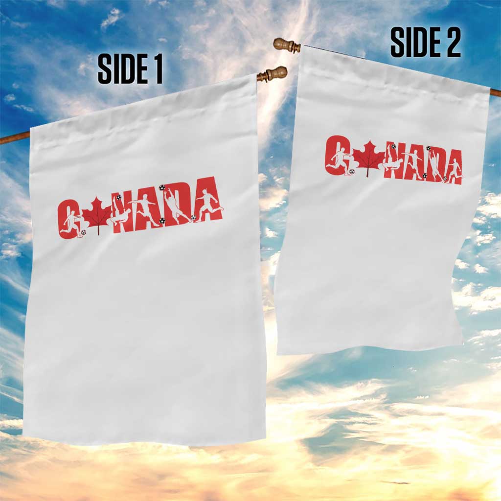 Canada National Soccer Lover Garden Flag Proud Canadian Fan Gift TS12 Print Your Wear