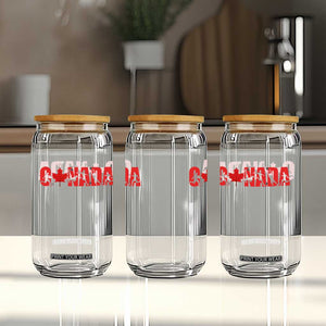 Canada National Soccer Lover Glass Can Proud Canadian Fan Gift TS12 Print Your Wear
