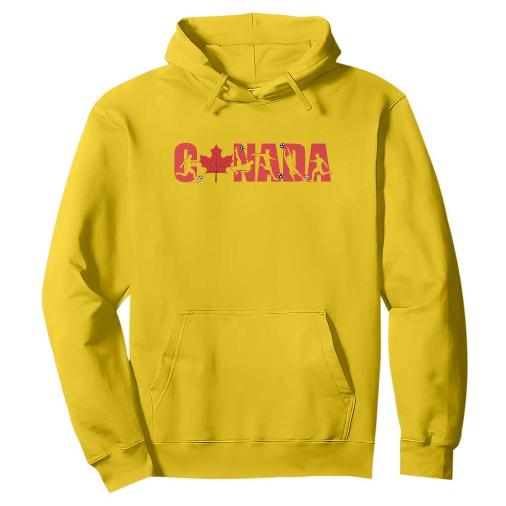 Canada National Soccer Lover Hoodie Proud Canadian Fan Gift TS12 Daisy Print Your Wear
