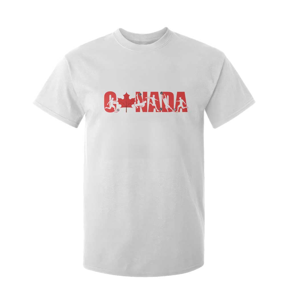 Canada National Soccer Lover T Shirt For Kid Proud Canadian Fan Gift TS12 White Print Your Wear
