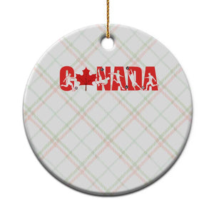Canada National Soccer Lover Ceramic Ornament Proud Canadian Fan Gift TS12 1pc Christmas Plaid Print Your Wear