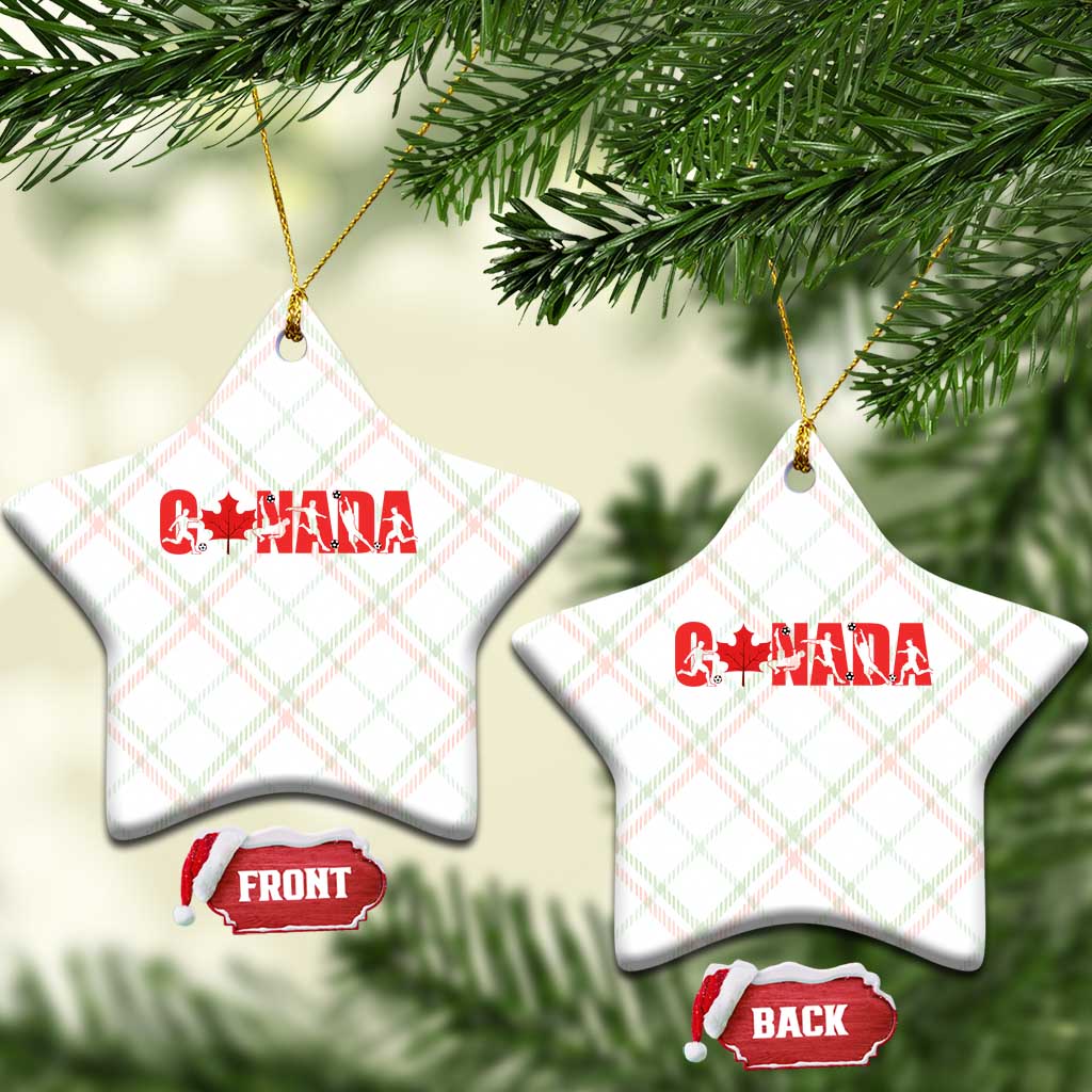 Canada National Soccer Lover Ceramic Ornament Proud Canadian Fan Gift TS12 Print Your Wear