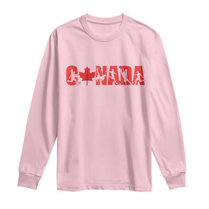 Canada National Soccer Lover Long Sleeve Shirt Proud Canadian Fan Gift TS12 Light Pink Print Your Wear