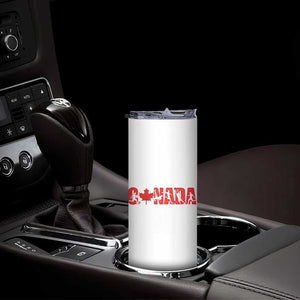 Canada National Soccer Lover Skinny Tumbler Proud Canadian Fan Gift TS12 Print Your Wear