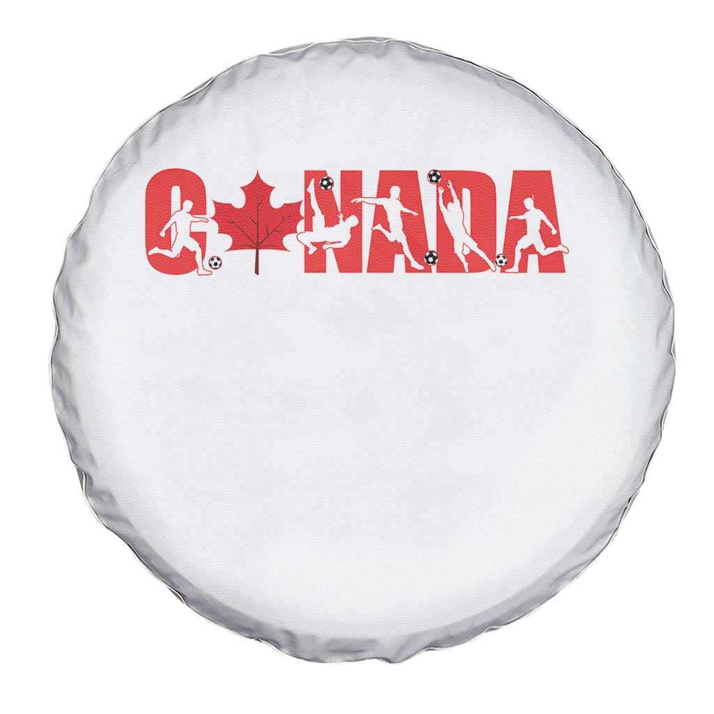 Canada National Soccer Lover Spare Tire Cover Proud Canadian Fan Gift TS12 Print Your Wear