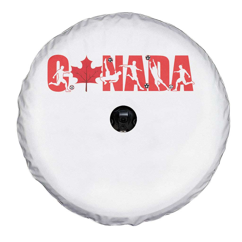 Canada National Soccer Lover Spare Tire Cover Proud Canadian Fan Gift TS12 Print Your Wear
